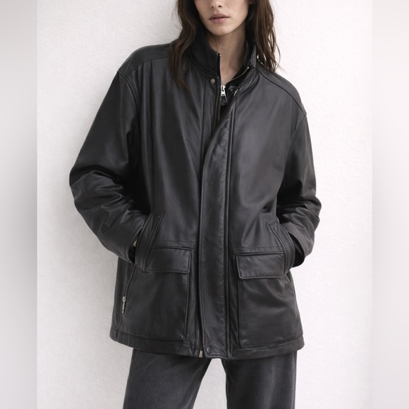 Marc New York Jackets & Blazers - Marc New York Women's Classic Black Leather Jacket